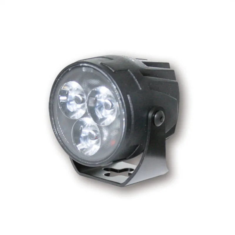 LED-Fernscheinwerfer Highsider Pro Satellite, Schwarz, Klar, Ø 64 mm, E-geprüft
