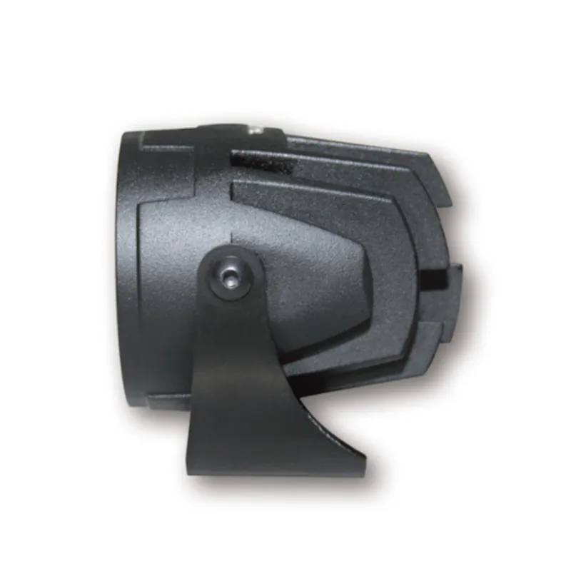 LED-Fernscheinwerfer Highsider Pro Satellite, Schwarz, Klar, Ø 64 mm, E-geprüft