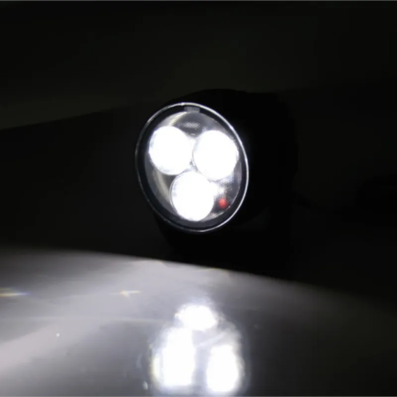 LED-Fernscheinwerfer Highsider Pro Satellite, Schwarz, Klar, Ø 64 mm, E-geprüft