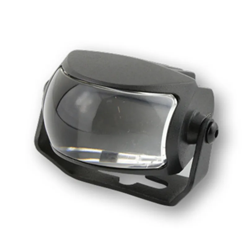 LED-Fernscheinwerfer Highsider Pro Comet-High, Schwarz, Glas Klar, E-geprüft