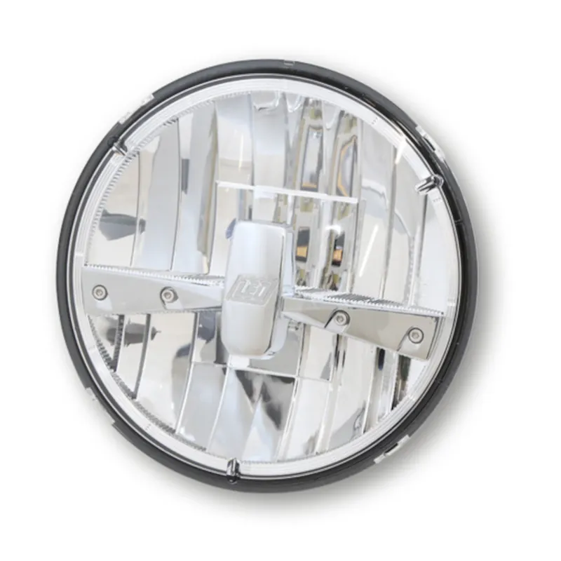 LED Hauptscheinwerfer-Einsatz 7 Zoll Highsider Pro Typ 3, Glas Klar, E-geprüft