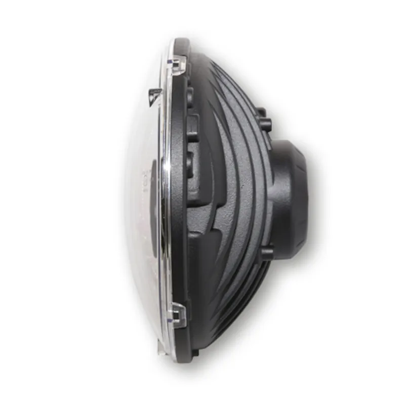 LED Hauptscheinwerfer-Einsatz 7 Zoll Highsider Pro Typ 3, Getönt Klar, E-geprüft