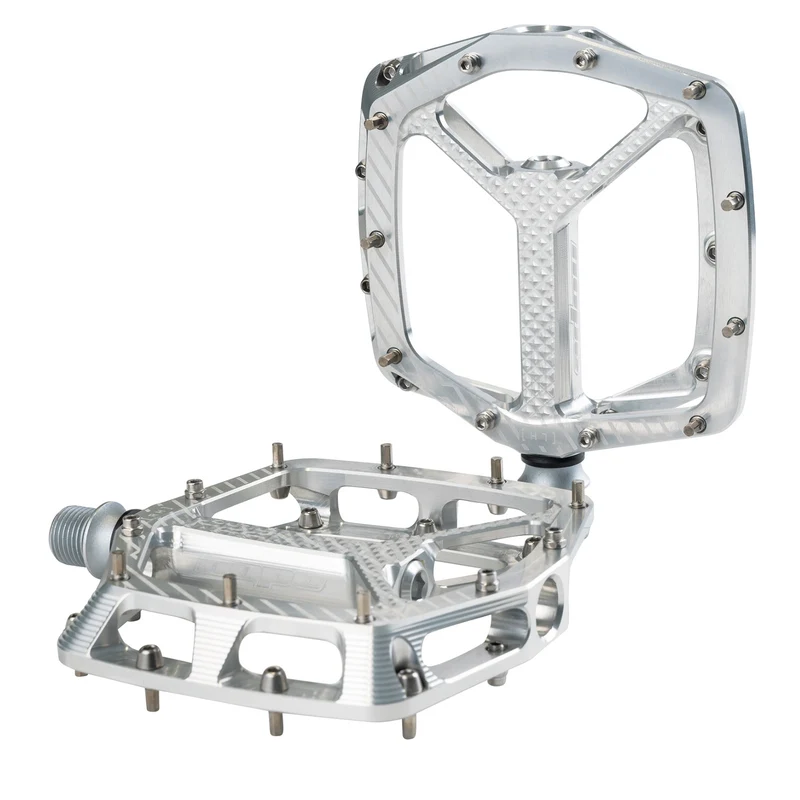 Hope F22 Silver 9/16 Inch Flat Platform Bike Pedals