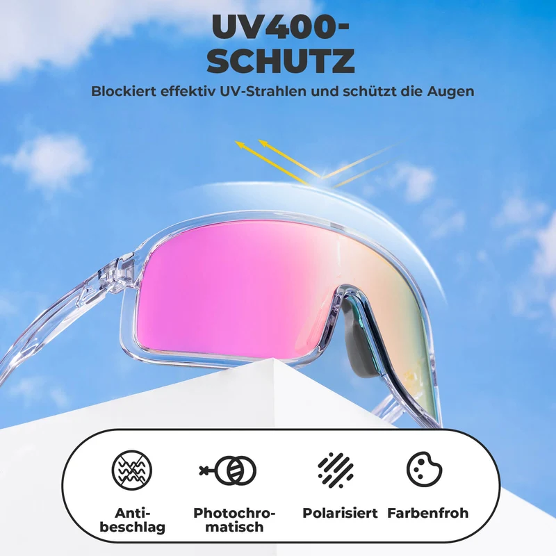 Anti-Beschlag Sonnenbrille Selbsttönend – SHOWDOW Serie