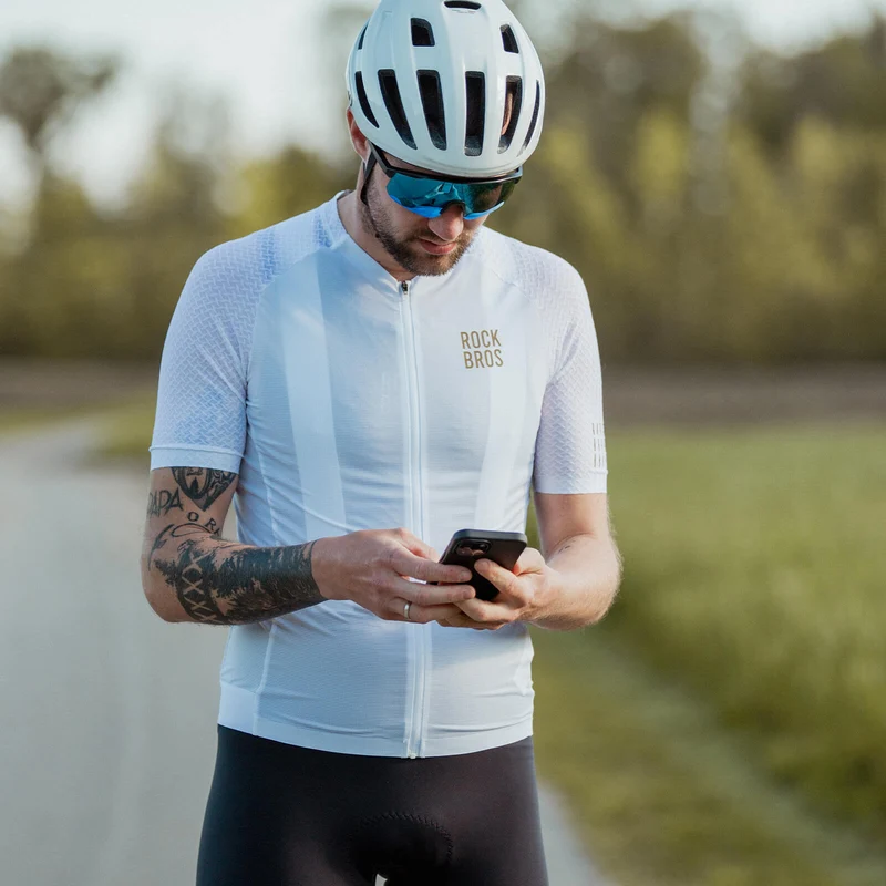 Herren Kurzarm Hochleistungs-Radtrikot Jersey für MTB & Rennrad