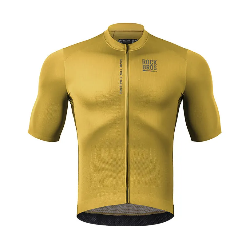 ROAD TO SKY Herren Kurzarm-Radtrikot Jersey für MTB & Rennrad