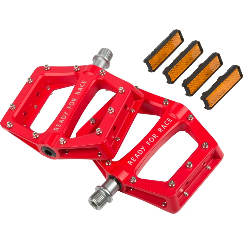 RFR Cube Pedale Flat CMPT red