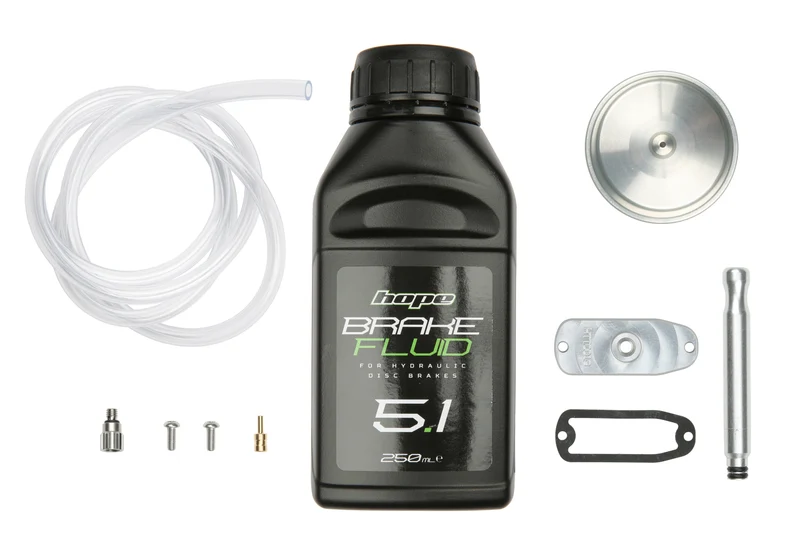 Hope Easy Brake Bleed Kit Tech 4/Tech 4 Evo with 5.1 Fluid Bike Disc Brake Tool