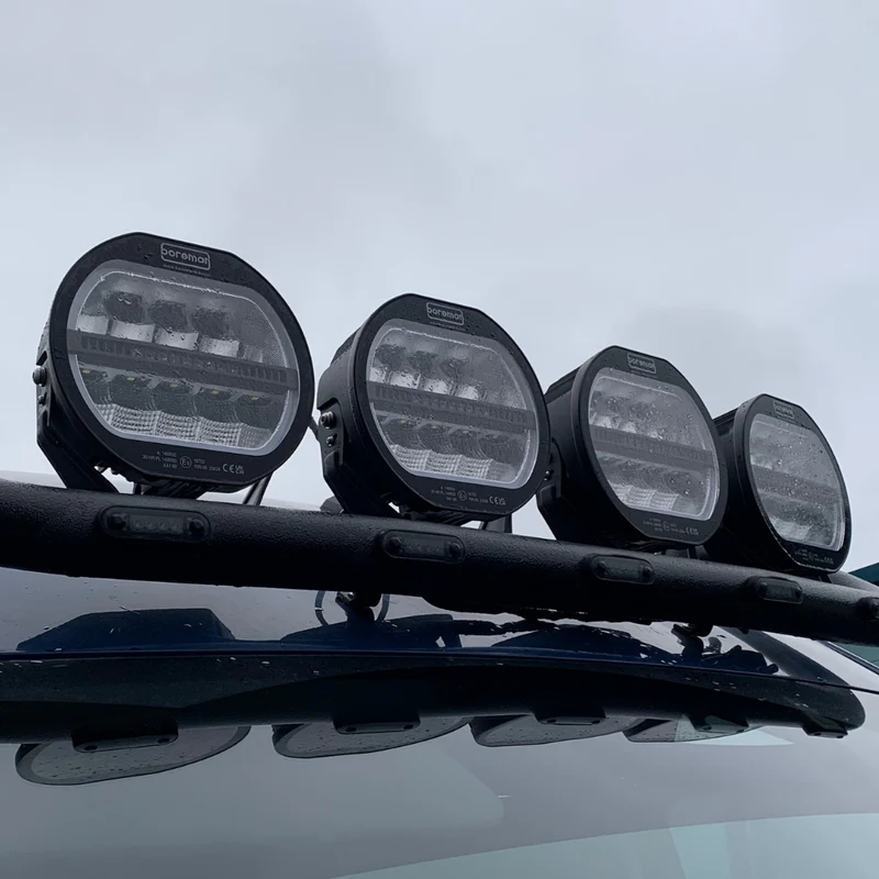 LED-Positionsleuchten mit getönter Linse