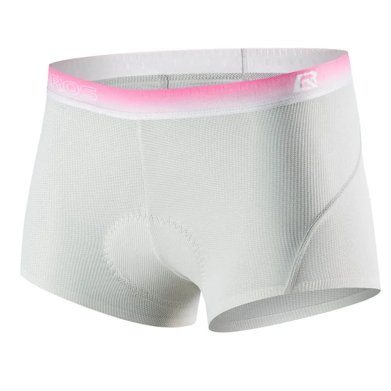 ROCKBROS Damen Radunterhose mit 3D Gepolsterte Radlerhose Atmungsaktiv