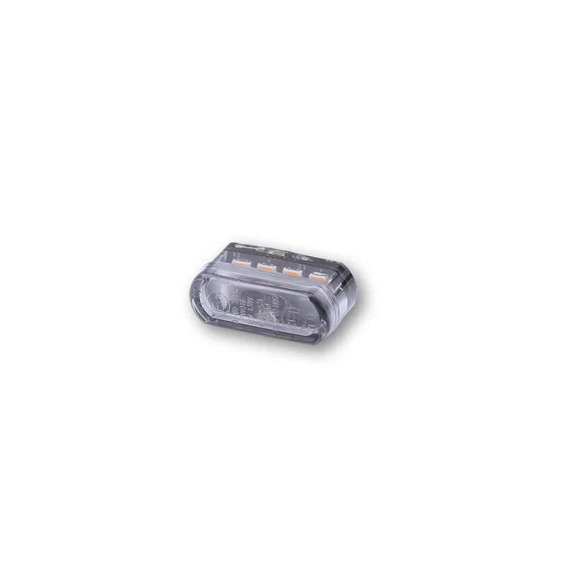 LED-Einbaublinker mit Rück- & Bremslicht Highsider Modul-1 Pro 3in1, E-geprüft