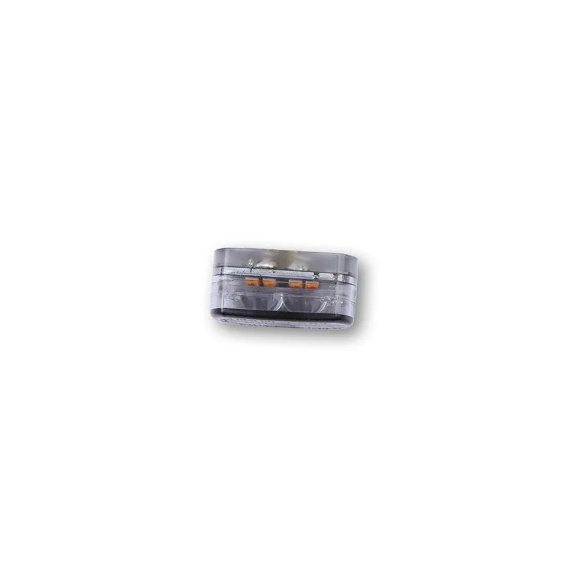LED-Einbaublinker mit Rück- & Bremslicht Highsider Modul-1 Pro 3in1, E-geprüft