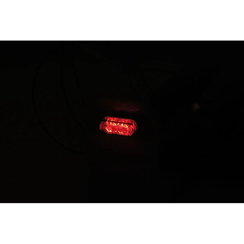 LED-Einbaublinker mit Rück- & Bremslicht Highsider Modul-1 Pro 3in1, E-geprüft