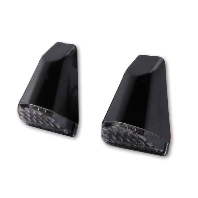 LED Verkleidungsblinker Highsider Smart Swift, Schwarz, Glas Klar, E-geprüft