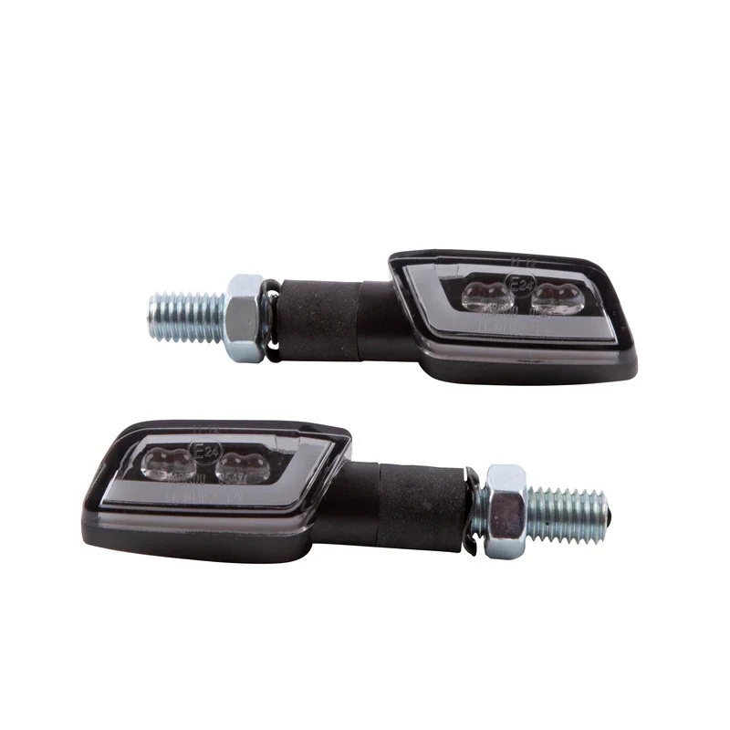 LED-Blinker mit Positionslicht Highsider Formula-TS 2in1 schwarz, E-geprüft