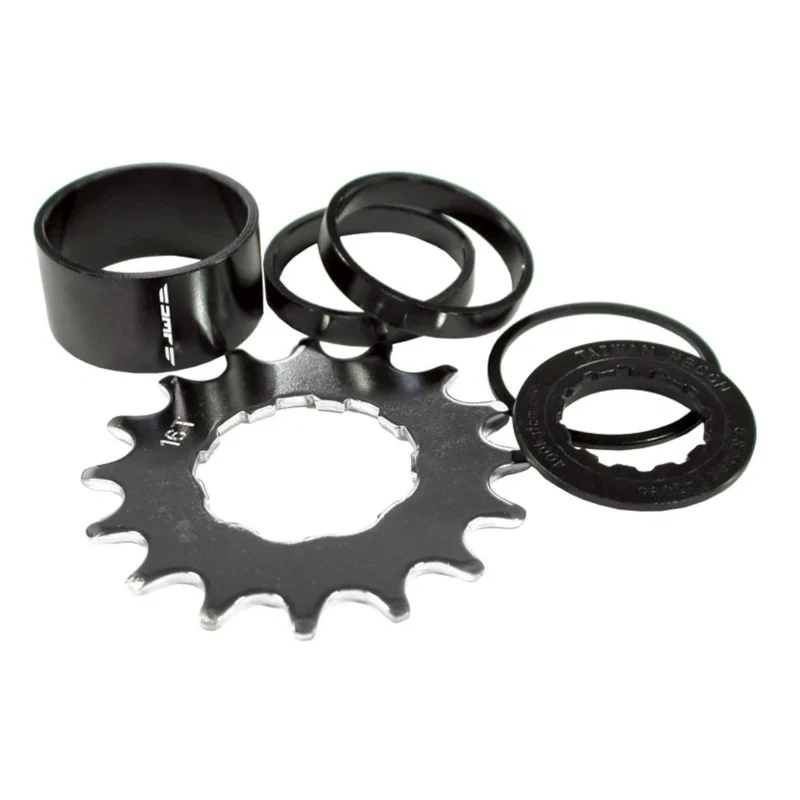 DMR Single Speed Spacer Kit with 16t Cog Bike Single Speed Cassette Cog