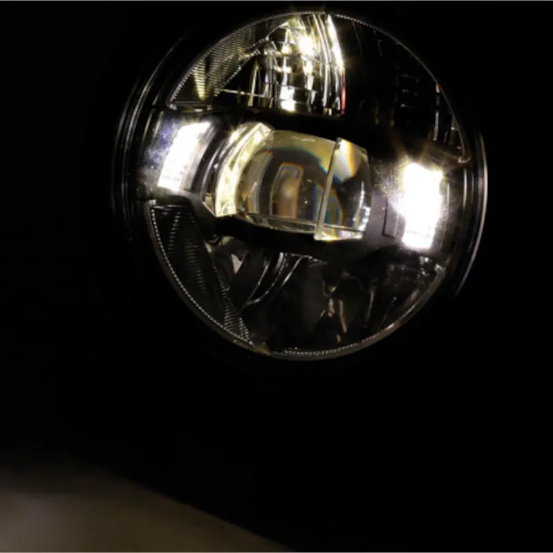 LED Hauptscheinwerfer-Einsatz 5 3/4 Zoll Highsider Pro Typ 10, Klar, E-geprüft