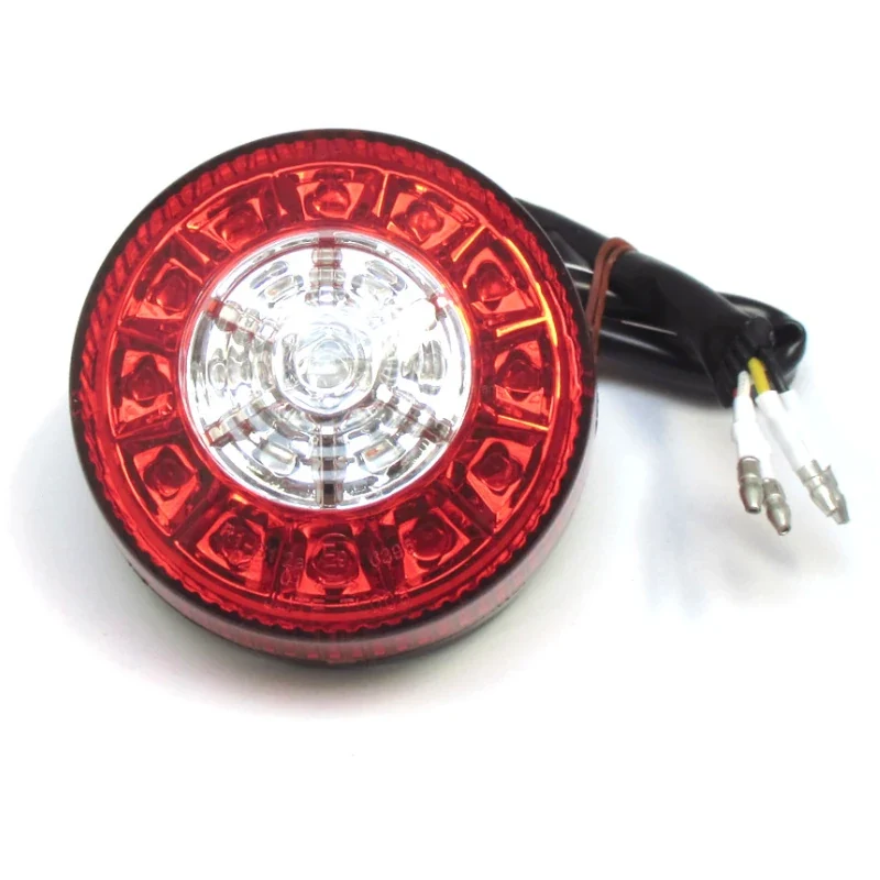 LED-Blinker mit Rück- & Bremslicht Highsider Smart ATV 3in1, M6, E-geprüft