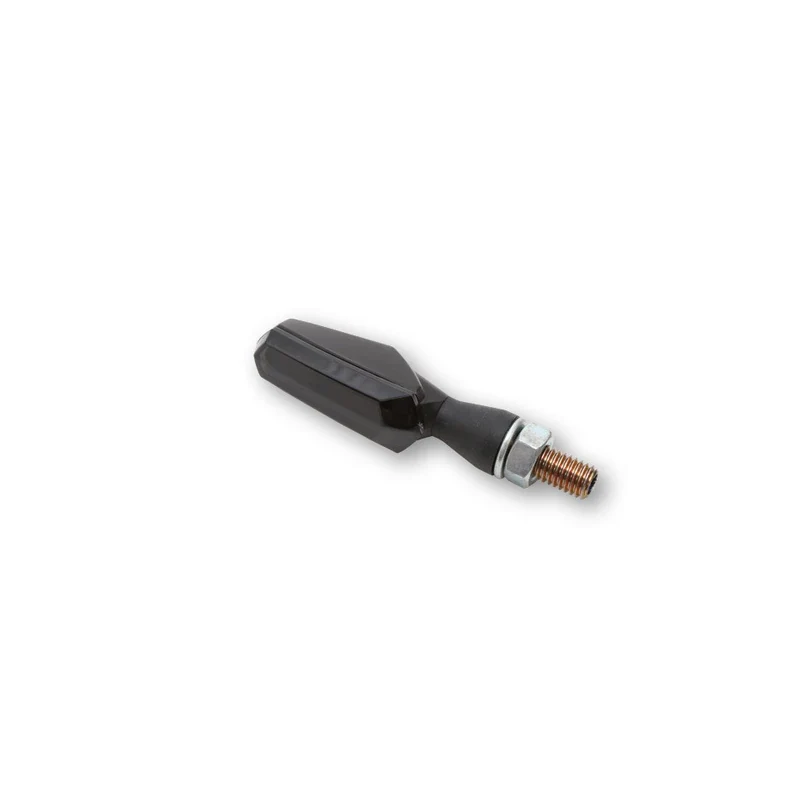 LED-Blinker mit Positionslicht Highsider Smart Scuro 2in1 schwarz, E-geprüft