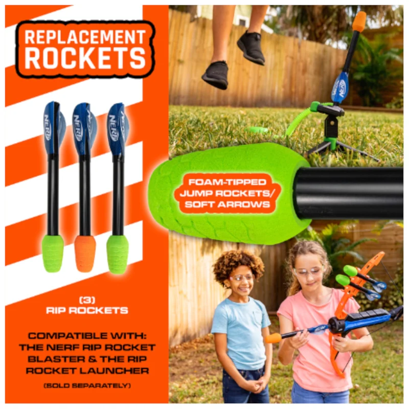 Nerf Universal Rip Rockets Indoor Toy