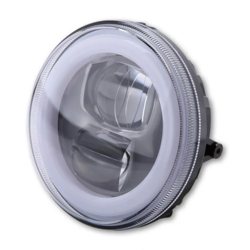 LED Hauptscheinwerfer-Einsatz 120 mm Highsider Pro Typ 9, Klar, E-geprüft