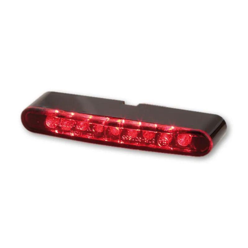 LED-Einbaurücklicht Stripe schwarz, 53,5x7 mm, E-geprüft, 12V/1W