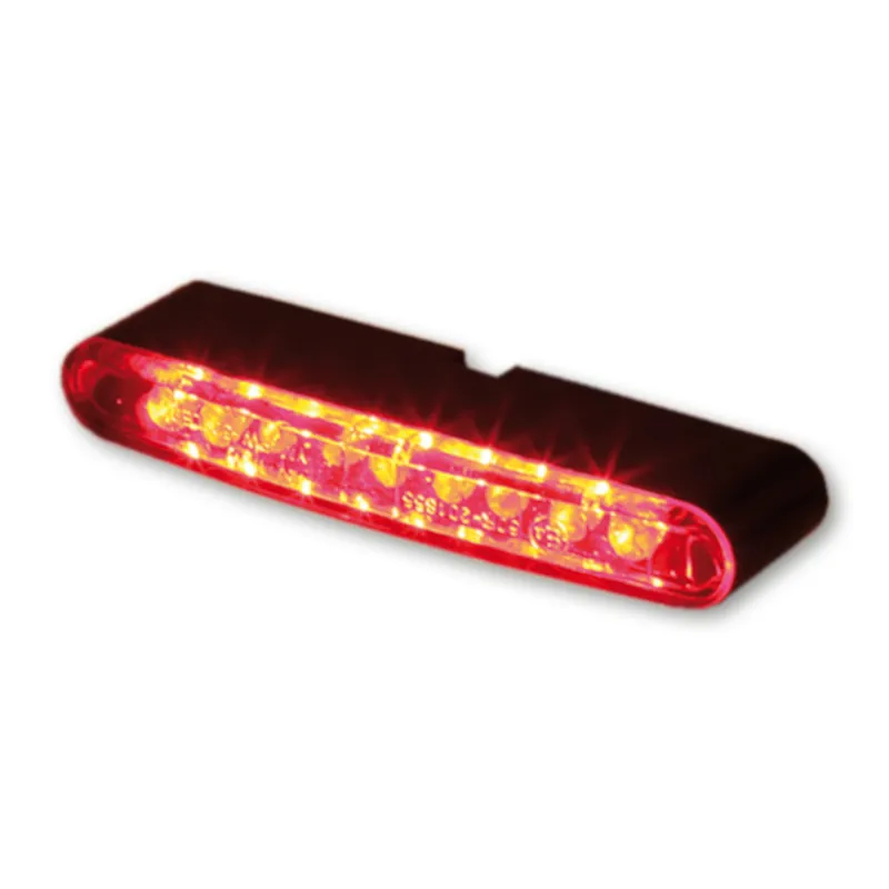 LED-Einbaurücklicht Stripe schwarz, 53,5x7 mm, E-geprüft, 12V/1W