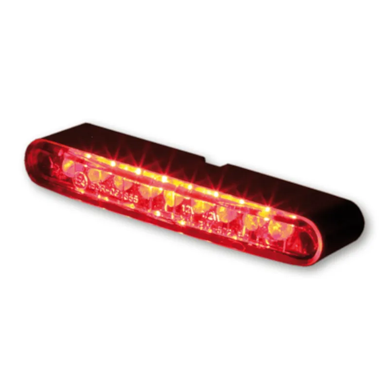 LED-Einbaurücklicht Stripe schwarz, 53,5x7 mm, E-geprüft, 12V/1W