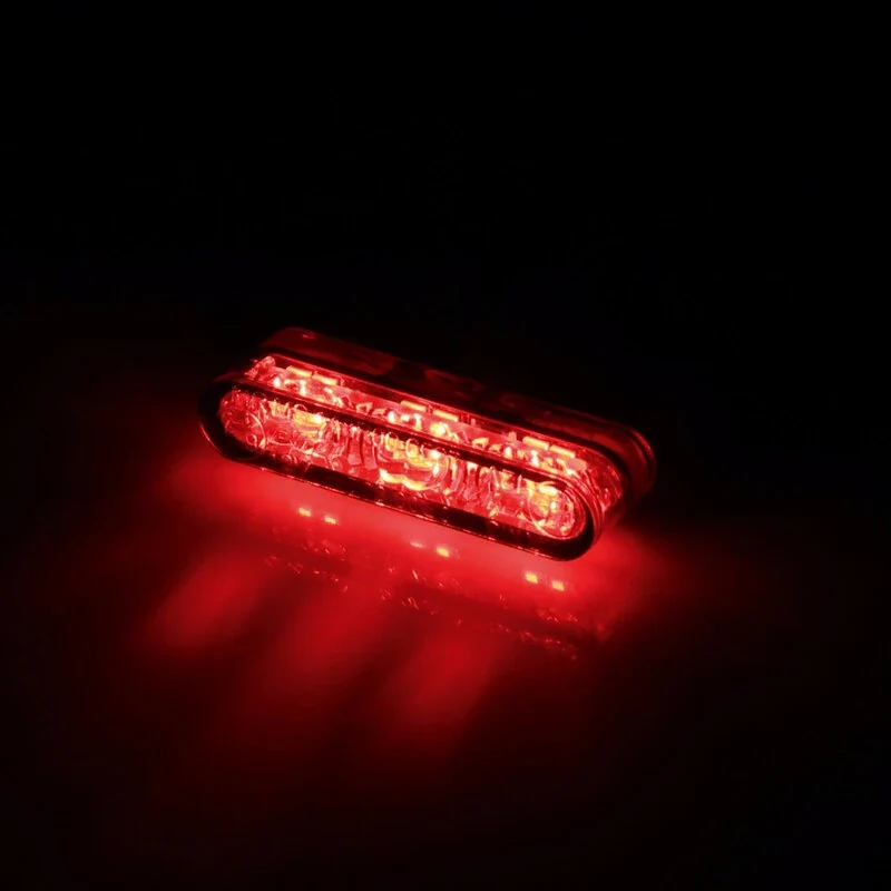 LED-Einbaurücklicht Highsider Star-MX1 Pro, 38x8 mm, E-geprüft, 12V/2W