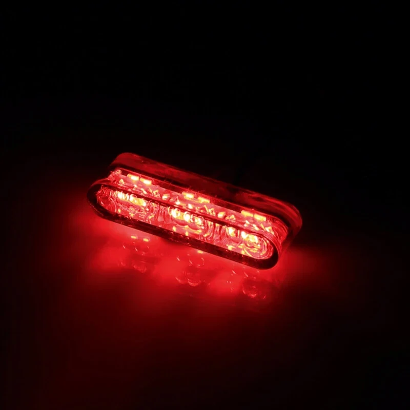LED-Einbaurücklicht Highsider Star-MX1 Pro, 38x8 mm, E-geprüft, 12V/2W