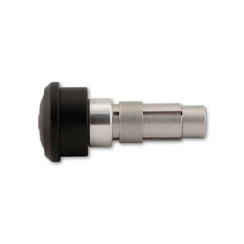 Lenkerenden Highsider Retro mit Spiegelaufnahme, Schwarz, Klemmung 12-22 mm