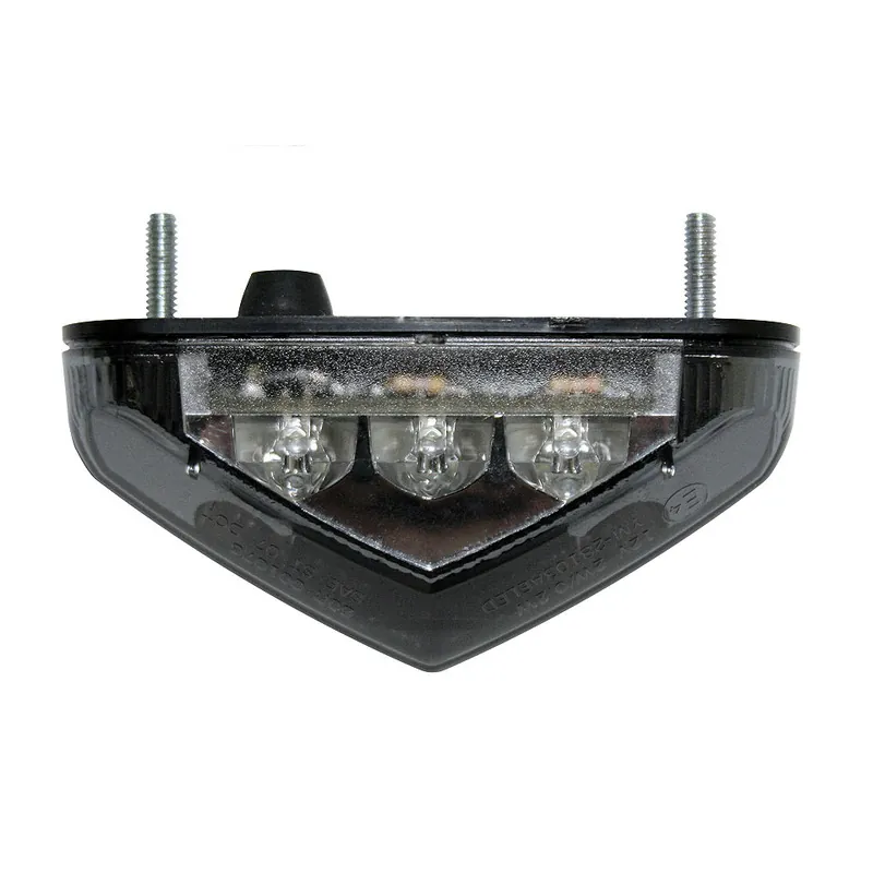 LED-Rücklicht Highsider smart, 84x22 mm, mit KZL, E-geprüft, 12V/0,2W
