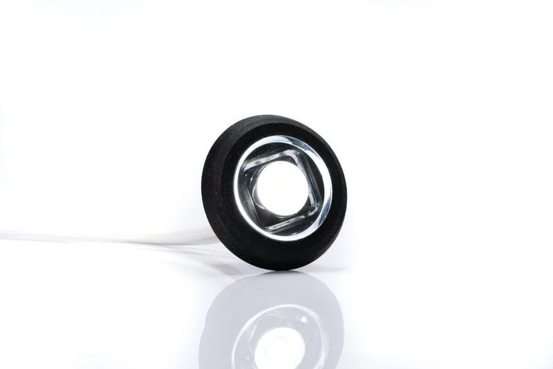 Runde LED-Markierungsleuchte Bulls Eye mit flacher und gebogener Dichtung