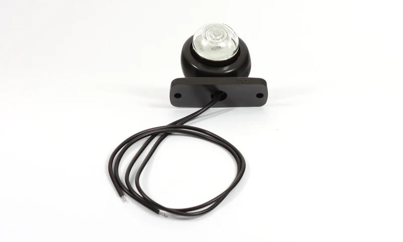 Kleine LED-Umrissleuchte / Rot & Weiß / W56