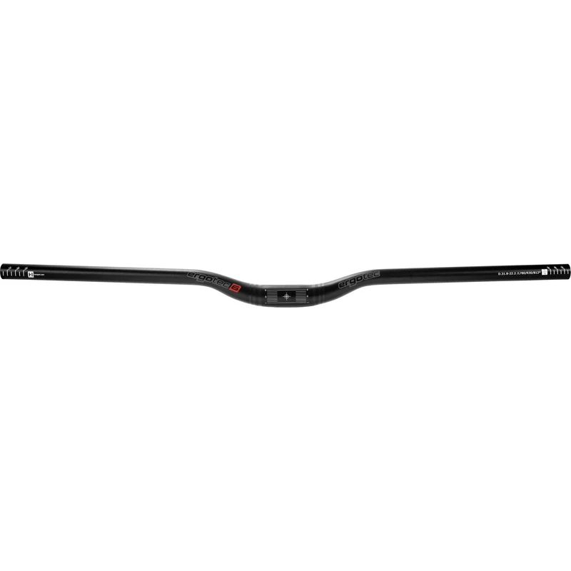 ergotec Riser Bar 30/ 31,8 schwarz sandgestrahlt