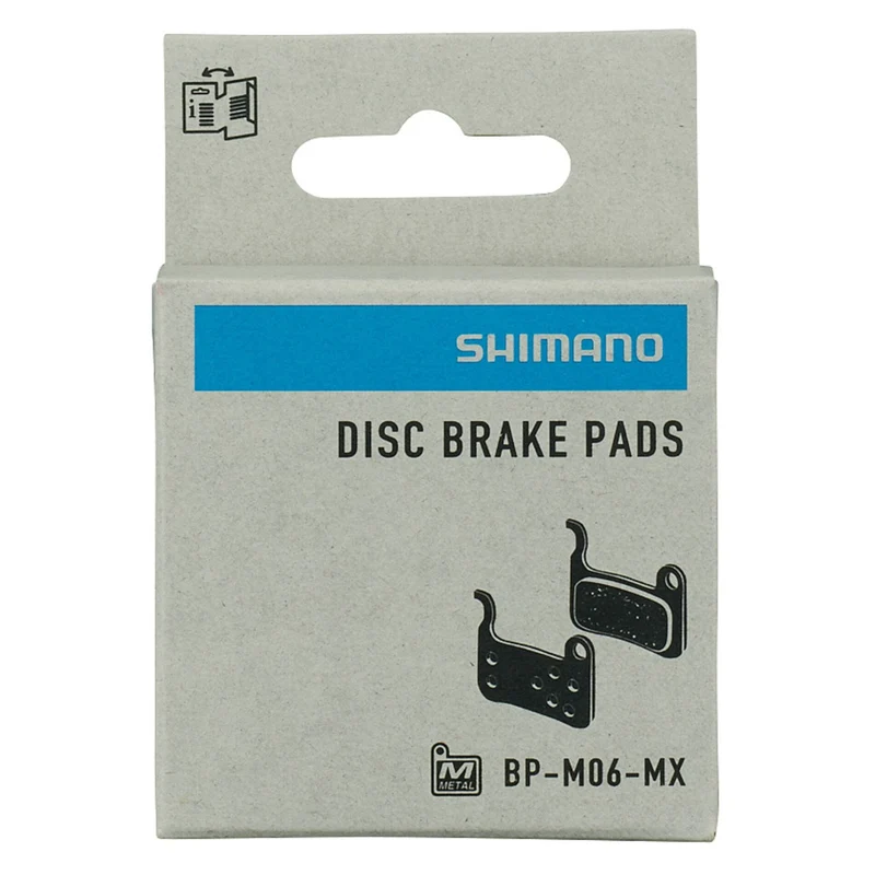 Shimano Metal Pad Without Fin Disc Bike Brake Pads M06-MX
