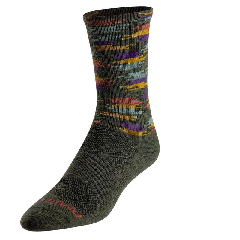 Pearl Izumi Merino Wool Tall Sock olive