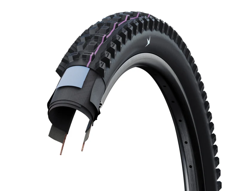 Schwalbe Tacky Chan Trail Pro TLR Ultra Soft Radial 29 x 2.5 Folding 29 Inch Bike Tyre