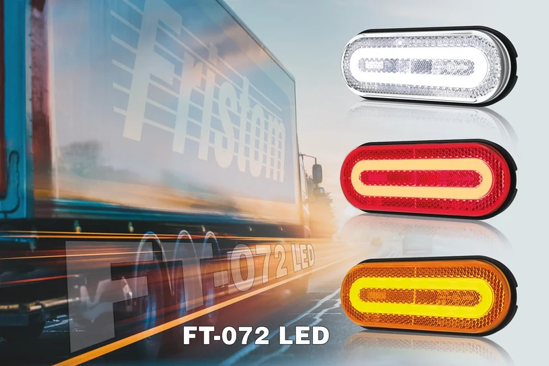 Fristom FT-072 LED-Markierungsleuchte mit Neon-Umrandung