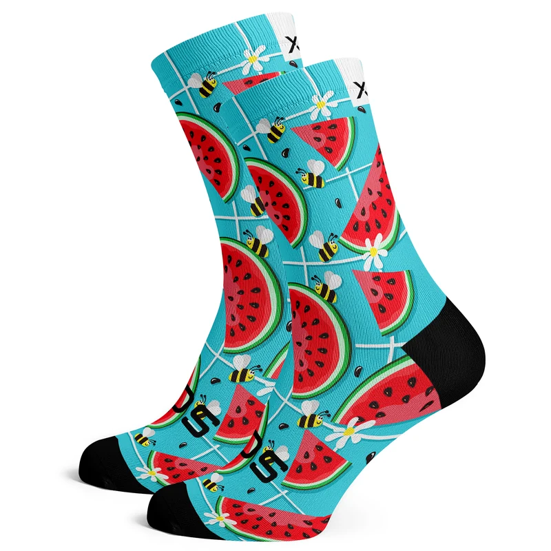 Sox Footwear Fruity Bright & Fun Premium Crew Socks