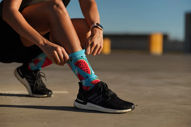 Sox Footwear Fruity Bright & Fun Premium Crew Socks