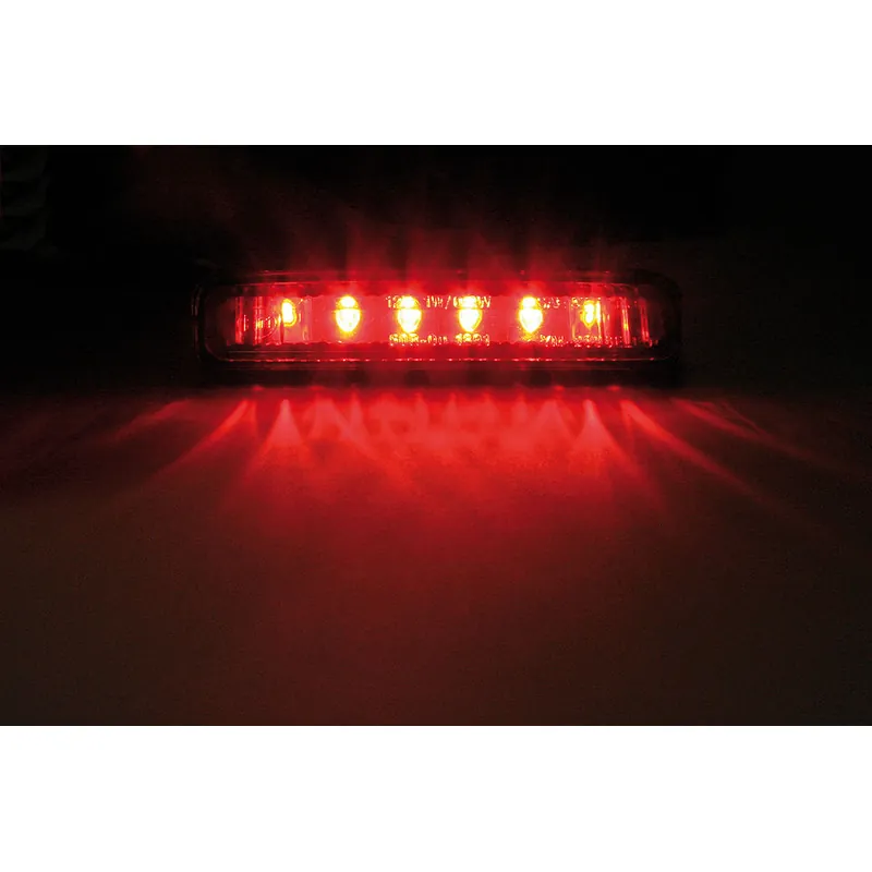 LED-Rücklicht Highsider smart Mini, 78x16 mm, E-geprüft, 12V/0,2W