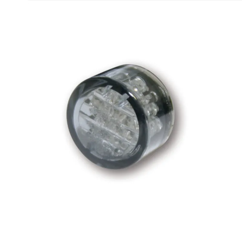 LED-Einbaurücklicht Highsider Pin, Ø 20 mm, E-geprüft, 12V