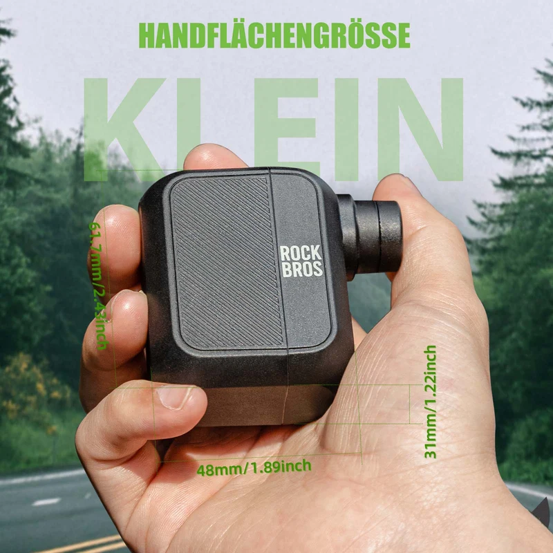 MINI-Elektrische Fahrradpumpe AS110