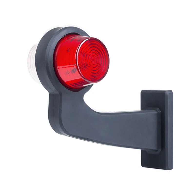 Old School dänische LED-Umrissleuchten / rote und klare Linse