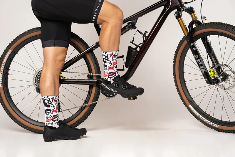 Sox Footwear Monster Bright & Fun Premium Crew Socks