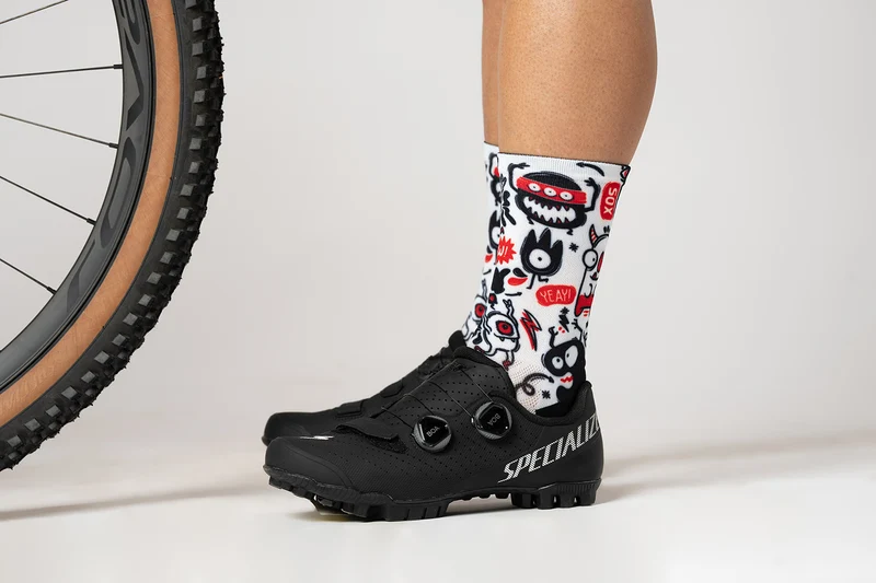 Sox Footwear Monster Bright & Fun Premium Crew Socks