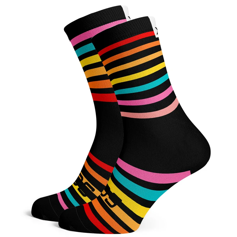Sox Footwear Rainbow Colours Premium Crew Socks