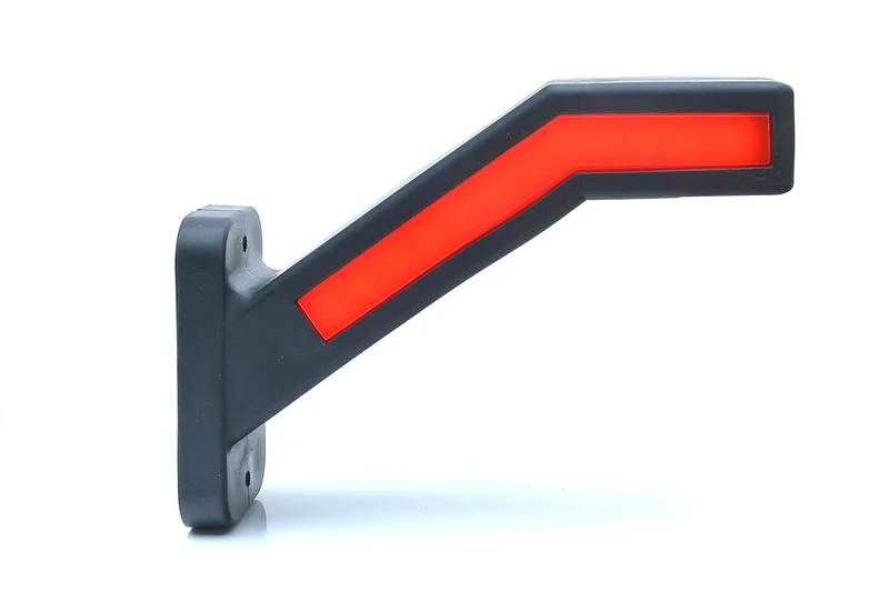 LED-Markierungsleuchte mit langem Umriss und Neon-Glüheffekt