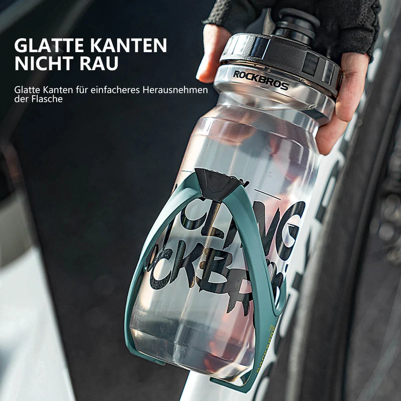 ROAD TO SKY 2-in-1 Fahrrad Flaschenhalter mit Reifenheber Leicht